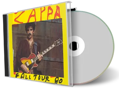 Artwork Cover of Frank Zappa Compilation CD Fall Tour 1980 Soundboard