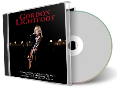 Artwork Cover of Gordon Lightfoot 2013-11-02 CD Harrisburg Audience