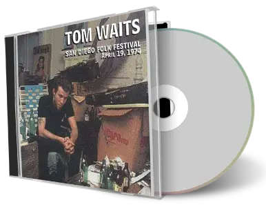Artwork Cover of Tom Waits 1974-04-19 CD San Diego Soundboard