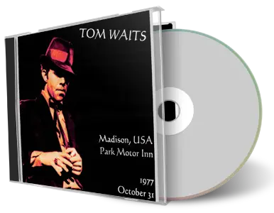 Artwork Cover of Tom Waits 1977-10-31 CD Madison Soundboard