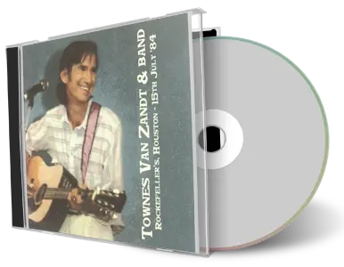 Artwork Cover of Townes Van Zandt 1984-07-15 CD Houston Soundboard