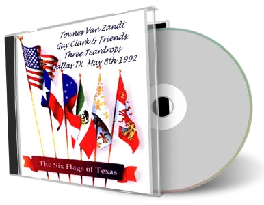 Artwork Cover of Townes Van Zandt 1992-05-08 CD Dallas Soundboard