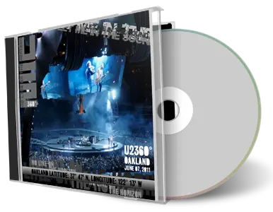 Artwork Cover of U2 2011-06-07 CD Oakland Audience