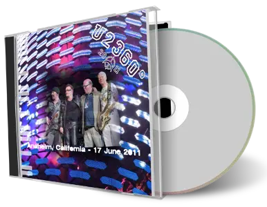 Artwork Cover of U2 2011-06-17 CD Anaheim Audience