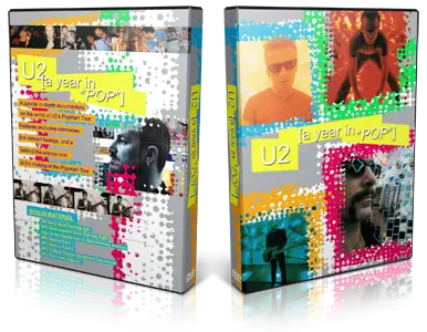 Artwork Cover of U2 Compilation DVD A Year In Pop Proshot