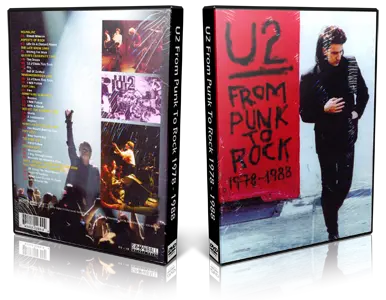 Artwork Cover of U2 Compilation DVD From Punk to Rock Proshot
