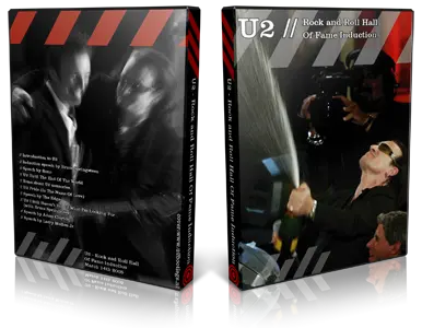 Artwork Cover of U2 Compilation DVD Hall Of Fame Induction Proshot