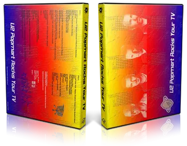 Artwork Cover of U2 Compilation DVD Popmart Rocks Your TV Proshot