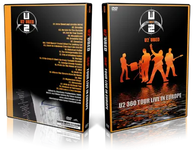 Artwork Cover of U2 Compilation DVD U2 UBED Audience