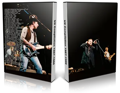 Artwork Cover of U2 Compilation DVD Various 1987-88 Proshot