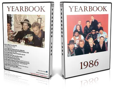 Artwork Cover of U2 Compilation DVD Yearbook 1986 Proshot