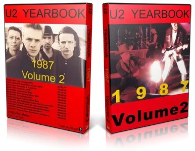 Artwork Cover of U2 Compilation DVD Yearbook 1987 Vol 2 Proshot