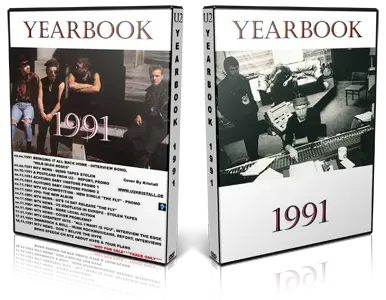 Artwork Cover of U2 Compilation DVD Yearbook 1991 Proshot
