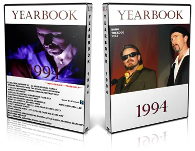 Artwork Cover of U2 Compilation DVD Yearbook 1994 Proshot