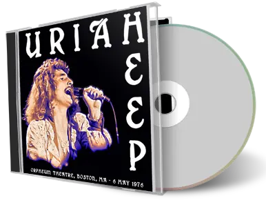 Artwork Cover of Uriah Heep 1976-05-06 CD Boston Audience