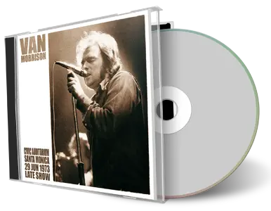 Artwork Cover of Van Morrison 1973-06-29 CD Santa Monica Audience