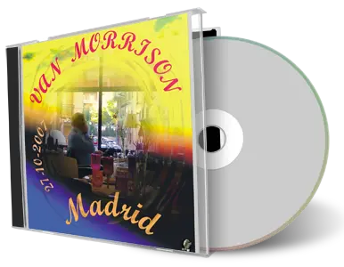 Artwork Cover of Van Morrison 2007-10-27 CD Madrid Audience