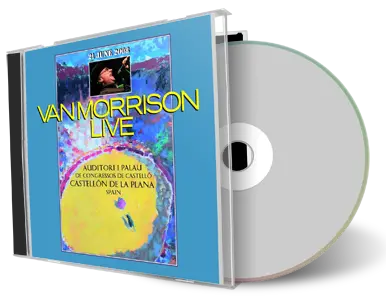 Artwork Cover of Van Morrison 2008-06-21 CD Castello De La Plana Audience