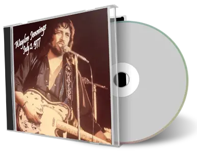 Artwork Cover of Waylon Jennings 1977-07-02 CD Universal City Soundboard