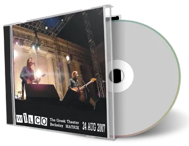 Artwork Cover of Wilco 2007-08-24 CD Berkeley Audience