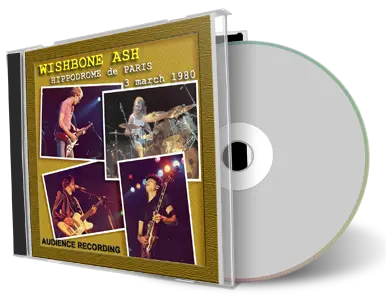 Artwork Cover of Wishbone Ash 1980-03-03 CD Paris Audience