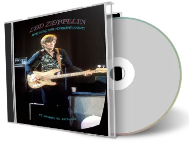Artwork Cover of Led Zeppelin 1975-03-03 CD Fort Worth Soundboard