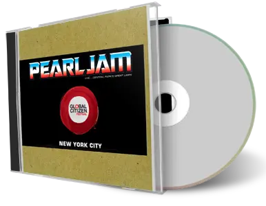 Artwork Cover of Pearl Jam 2015-09-26 CD New York City Soundboard