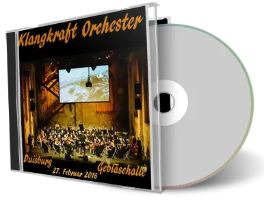 Artwork Cover of Klangkraftorchester 2016-02-27 CD Duisburg Audience
