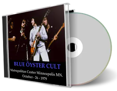 Artwork Cover of Blue Oyster Cult 1979-10-26 CD Minneapolis Soundboard