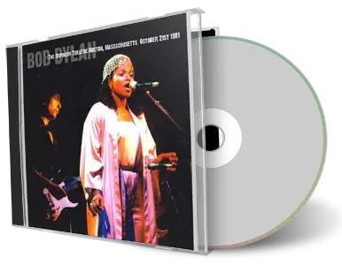 Artwork Cover of Bob Dylan 1981-10-21 CD Boston Audience