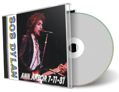 Artwork Cover of Bob Dylan 1981-11-07 CD Ann Arbor Audience