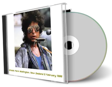 Artwork Cover of Bob Dylan 1986-02-05 CD Wellington Audience