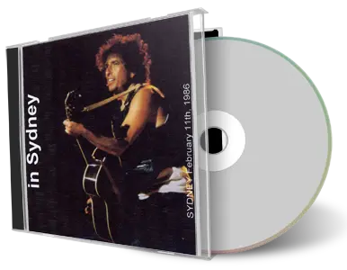 Artwork Cover of Bob Dylan 1986-02-11 CD Sydney Audience