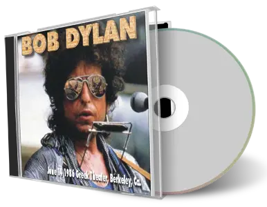 Artwork Cover of Bob Dylan 1986-06-14 CD Berkeley Audience