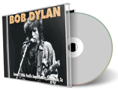 Artwork Cover of Bob Dylan 1986-06-17 CD Costa Mesa Audience