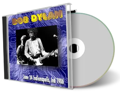 Artwork Cover of Bob Dylan 1986-06-24 CD Indianapolis Audience