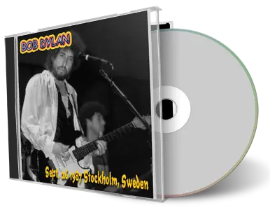 Artwork Cover of Bob Dylan 1987-09-26 CD Stockholm Audience