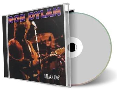 Artwork Cover of Bob Dylan 1987-10-04 CD Milan Audience