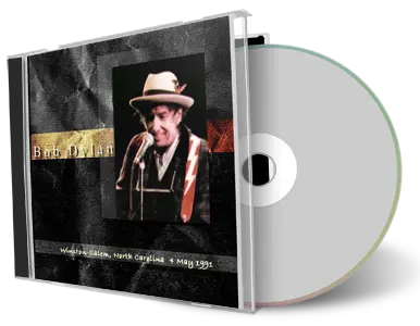 Artwork Cover of Bob Dylan 1991-05-04 CD Winston-Salem Audience