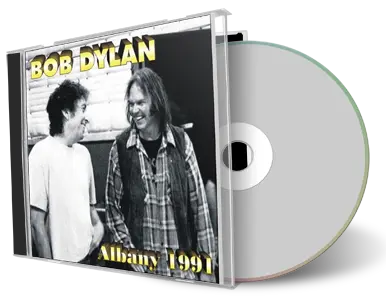 Artwork Cover of Bob Dylan 1991-05-08 CD Albany Audience