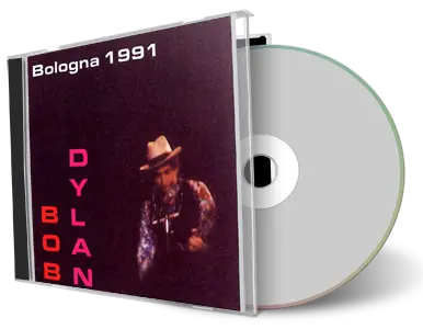 Artwork Cover of Bob Dylan 1991-06-07 CD Bologna Audience