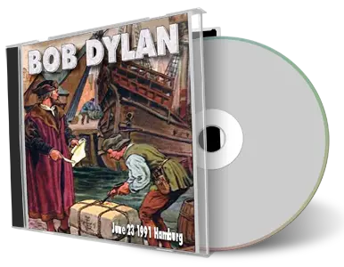 Artwork Cover of Bob Dylan 1991-06-23 CD Hamburg Audience