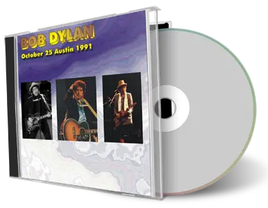 Artwork Cover of Bob Dylan 1991-10-25 CD Austin Audience
