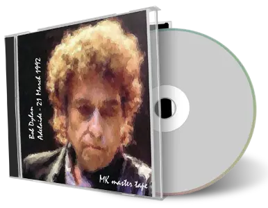 Artwork Cover of Bob Dylan 1992-03-21 CD Adelaide Audience