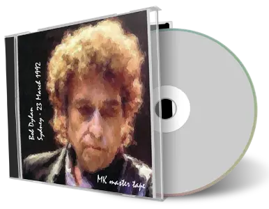 Artwork Cover of Bob Dylan 1992-03-23 CD Sydney Audience