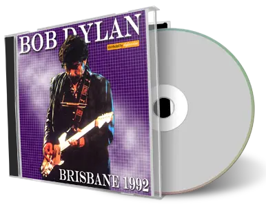 Artwork Cover of Bob Dylan 1992-03-28 CD Brisbane Audience