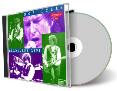 Artwork Cover of Bob Dylan 1992-04-06 CD Melbourne Audience