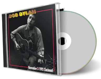 Artwork Cover of Bob Dylan 1992-11-03 CD Cincinnati Audience