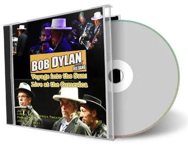 Artwork Cover of Bob Dylan 2011-07-18 CD Phoenix Audience