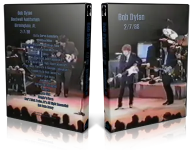 Artwork Cover of Bob Dylan 1999-02-07 DVD Birmingham Audience